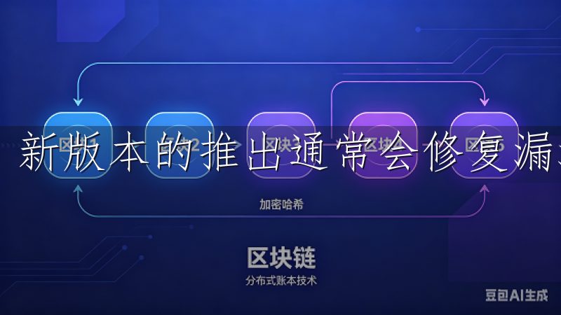 新版本的推出通常会修复漏洞、增加新功能、优化用户体验。