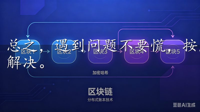 总之，遇到问题不要慌，按照以上方法逐一排查，相信很快就能解决。