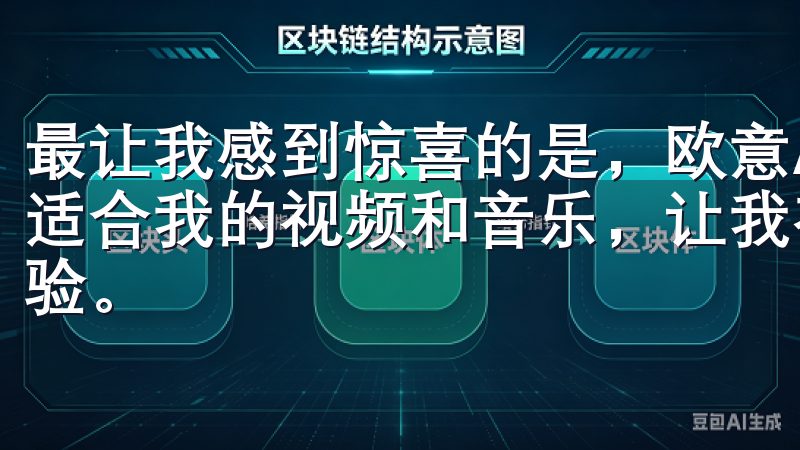 最让我感到惊喜的是，欧意APP还能根据我的娱乐偏好，推荐适合我的视频和音乐，让我在闲暇时间也能享受高质量的娱乐体验。