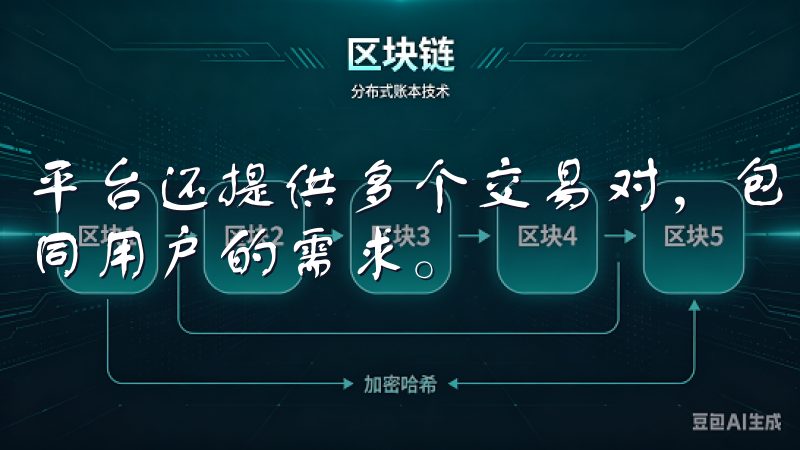 平台还提供多个交易对,包括主流币种和新兴数字货币,满足不同用户的需求。