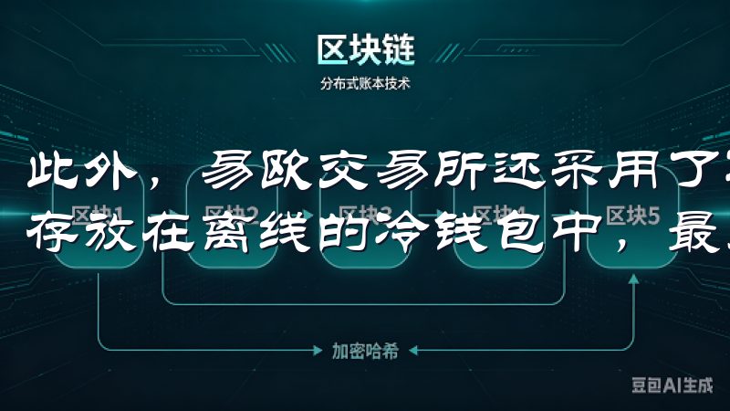 此外，易欧交易所还采用了冷热钱包分离机制，将绝大部分资金存放在离线的冷钱包中，最大限度地降低了被黑客攻击的风险。