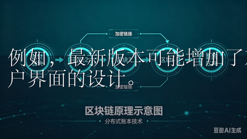 例如，最新版本可能增加了对新文件格式的支持，或者改进了用户界面的设计。
