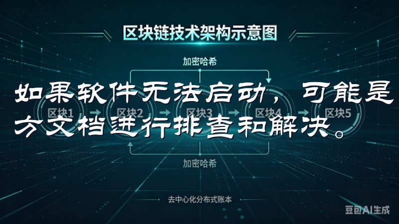 如果软件无法启动，可能是由于兼容性问题或配置错误，参考官方文档进行排查和解决。