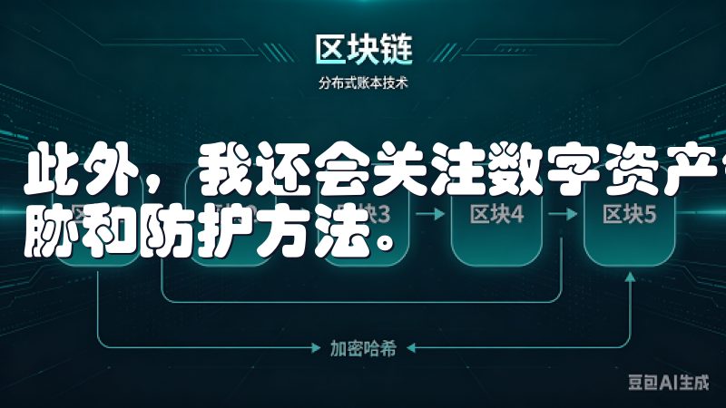 此外，我还会关注数字资产领域的安全新闻，了解最新的安全威胁和防护方法。