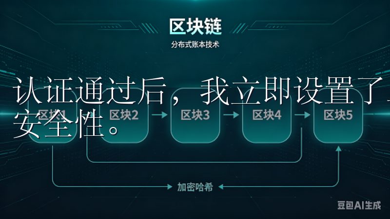 认证通过后，我立即设置了二次验证，这进一步增强了我的账户安全性。