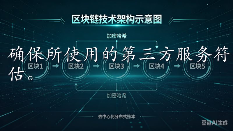 确保所使用的第三方服务符合行业安全标准，并定期进行安全评估。
