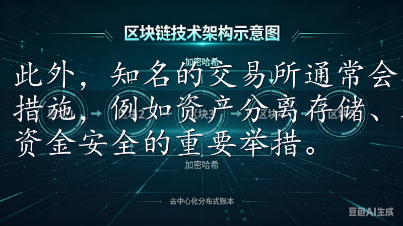 此外，知名的交易所通常会有更严格的合规性审查和更多的安全措施，例如资产分离存储、双重身份验证等，这些都是保护用户资金安全的重要举措。