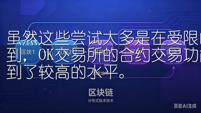 虽然这些尝试大多是在受限的环境下进行的，但从中我们可以看到，OK交易所的合约交易功能在用户体验和功能设计上已经达到了较高的水平。