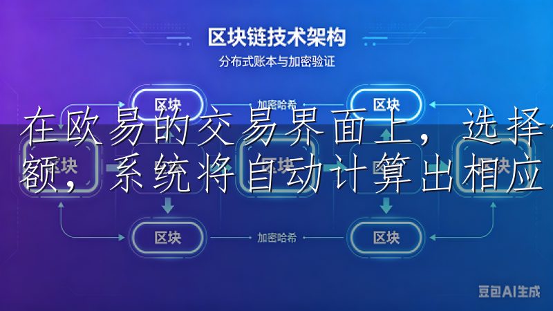 在欧易的交易界面上，选择你想要交易的数字资产并输入交易金额，系统将自动计算出相应的市场价格。