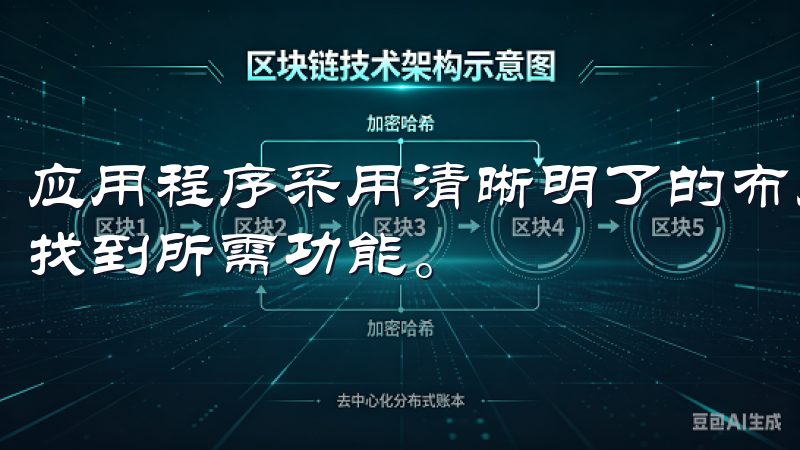 应用程序采用清晰明了的布局，使新手用户能够轻松上手，快速找到所需功能。