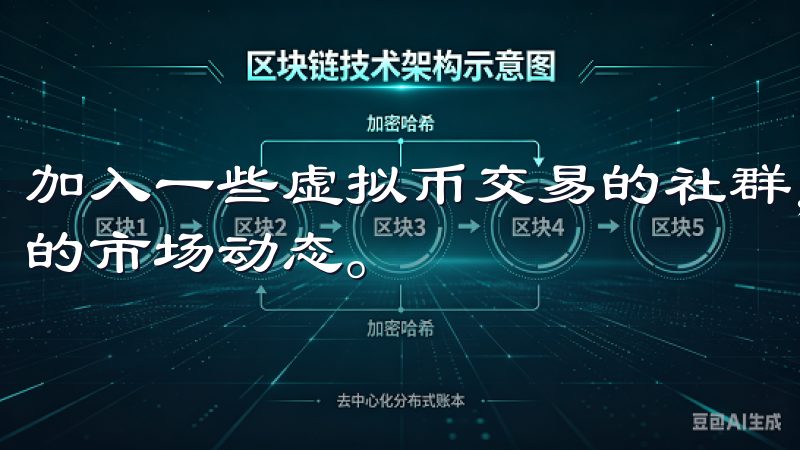 加入一些虚拟币交易的社群，与其他投资者分享经验，获取最新的市场动态。