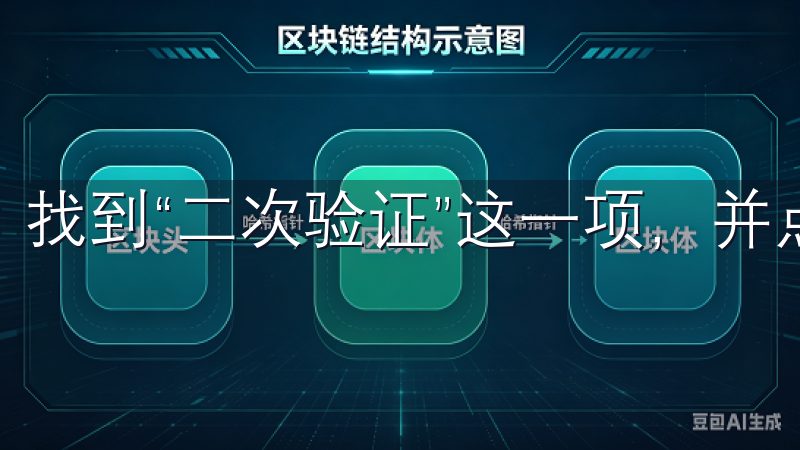 找到“二次验证”这一项，并点击进入设置页面。