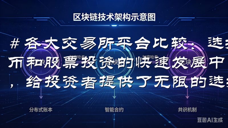 # 各大交易所平台比较：选择最适合你的投资方式 在数字货币和股票投资的快速发展中，各大交易所平台如雨后春笋般涌现，给投资者提供了无限的选择。