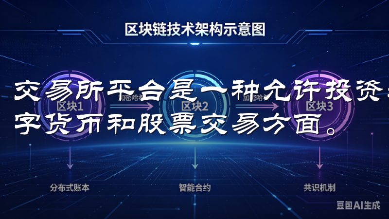 交易所平台是一种允许投资者进行资产买卖的市场，尤其是在数字货币和股票交易方面。