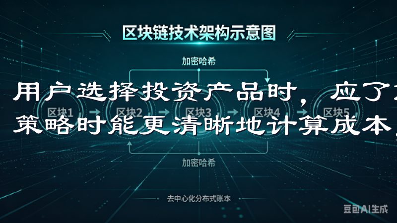 用户选择投资产品时，应了解具体的手续费标准，以便制定投资策略时能更清晰地计算成本，提高收益率。