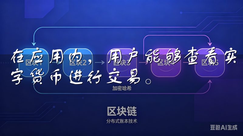 在应用内，用户能够查看实时的市场行情，选择自己感兴趣的数字货币进行交易。