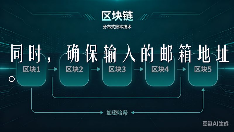 同时，确保输入的邮箱地址没有错误，否则将无法接收验证邮件。