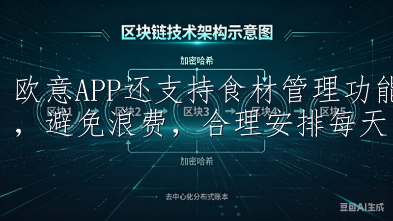 欧意APP还支持食材管理功能，我可以随时查看冰箱里的食材，避免浪费，合理安排每天的饮食计划。