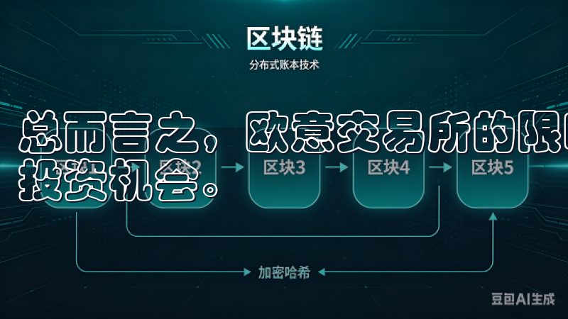 总而言之，欧意交易所的限时优惠活动为用户提供了一个绝佳的投资机会。