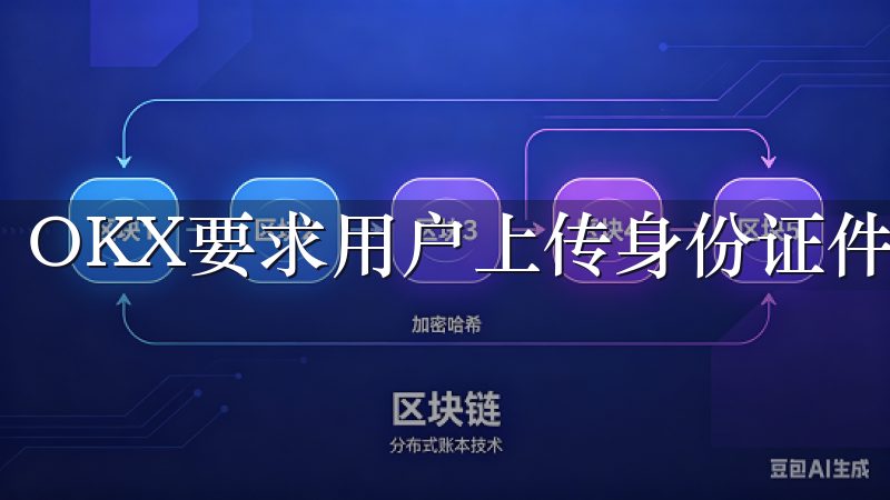 OKX要求用户上传身份证件的照片和自拍照来验证身份。