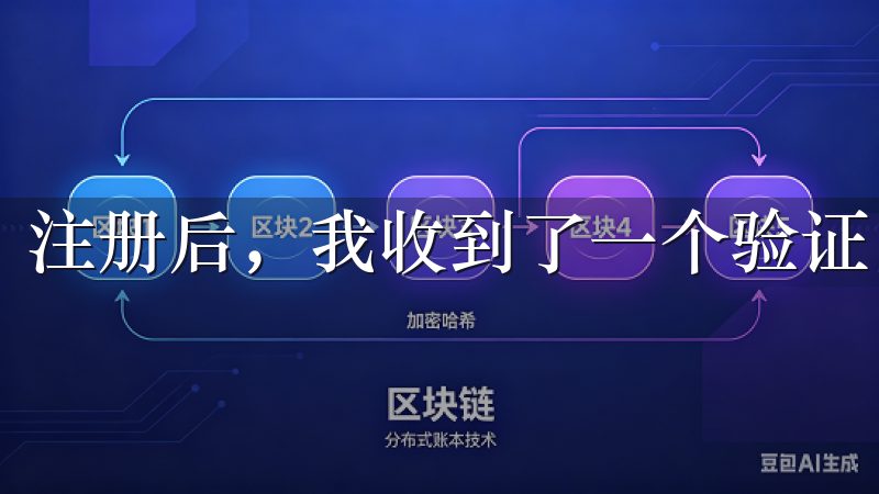 注册后，我收到了一个验证邮件，点击链接激活我的账户。