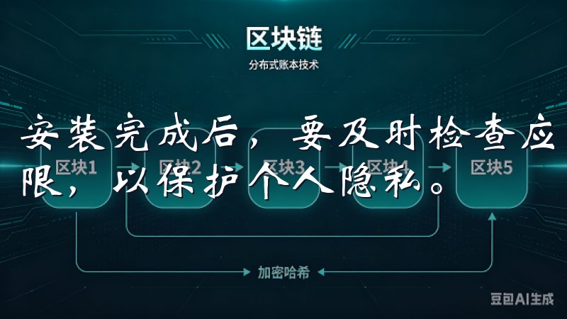 安装完成后，要及时检查应用的权限设置，确保只给予必要的权限，以保护个人隐私。