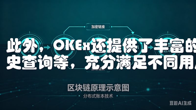此外,OKEx还提供了丰富的交易工具,如币种兑换、交易历史查询等,充分满足不同用户的需求。