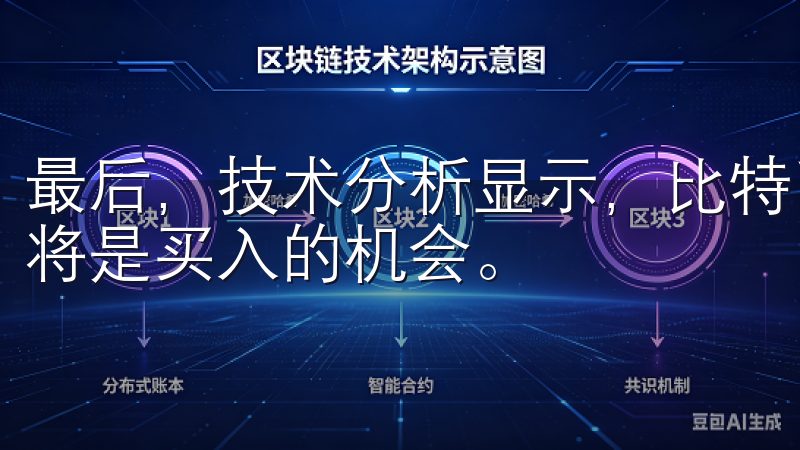 最后，技术分析显示，比特币的长期趋势线仍然向上，短期回调将是买入的机会。
