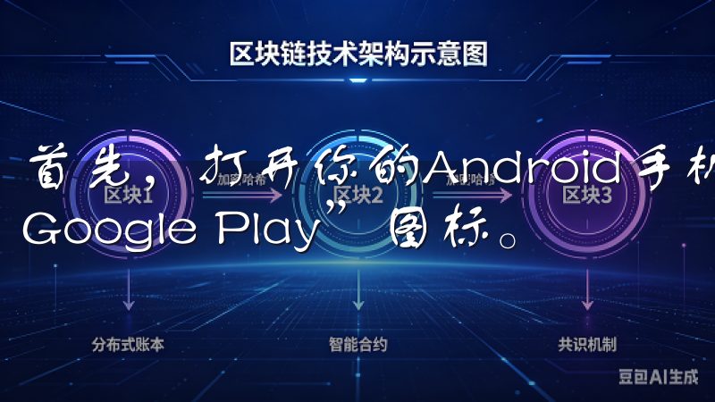 首先，打开你的Android手机或平板，然后找到并点击“Google Play”图标。
