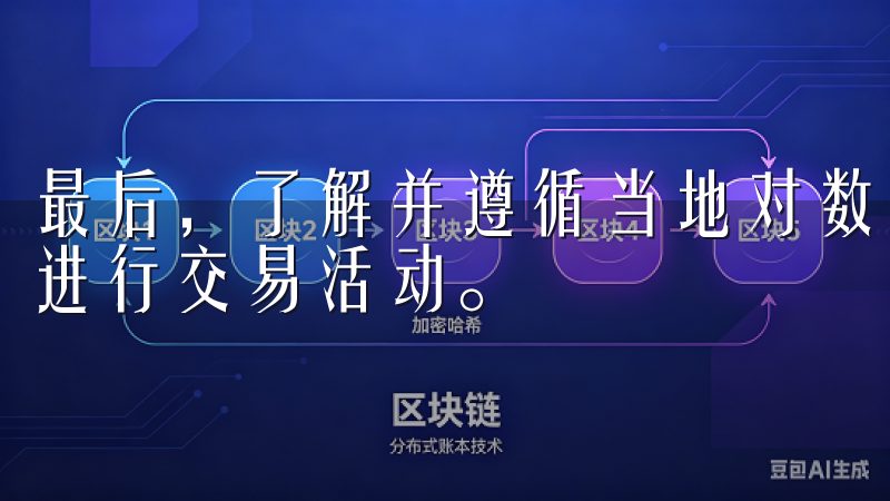最后，了解并遵循当地对数字货币交易的法律法规，合法合规地进行交易活动。
