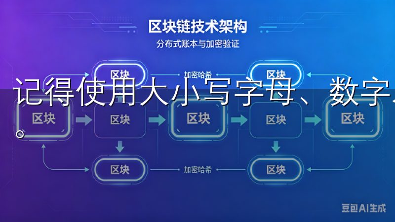 记得使用大小写字母、数字及特殊字符组合来提升密码的安全性。