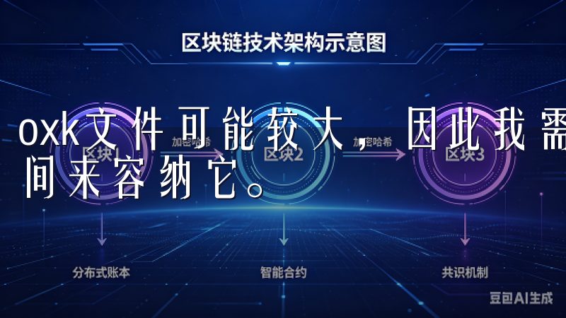 oxk文件可能较大，因此我需要确保我的设备有足够的存储空间来容纳它。