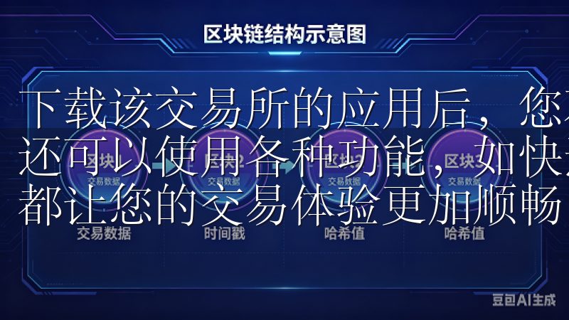 下载该交易所的应用后，您不仅能享受到安全可靠的交易环境，还可以使用各种功能，如快速到账、实时数据更新等，所有这些都让您的交易体验更加顺畅。