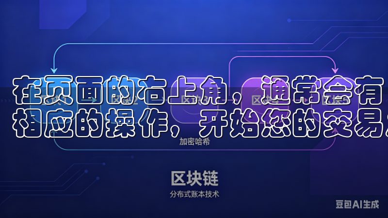 在页面的右上角，通常会有“注册”或“登录”按钮，可以选择相应的操作，开始您的交易之旅。