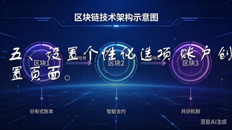 五、设置个性化选项 账户创建成功后，你将被引导到个性化设置页面。