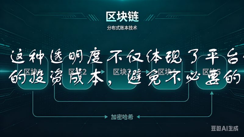 这种透明度不仅体现了平台的诚信，还能帮助用户合理规划自己的投资成本，避免不必要的花费。