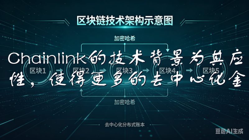 Chainlink的技术背景为其应用场景提供了广泛的可能性，使得更多的去中心化金融（DeFi）项目得以蓬勃发展。