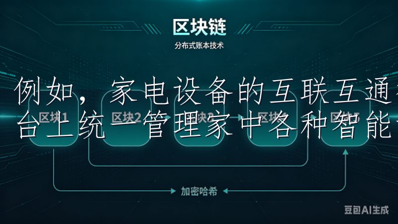 例如，家电设备的互联互通得到了极大改善，用户可以在一个平台上统一管理家中各种智能设备。