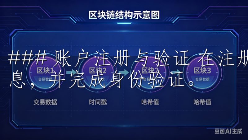 ### 账户注册与验证 在注册时，用户需要提供一些基本信息，并完成身份验证。