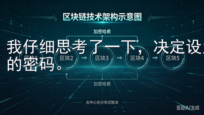 我仔细思考了一下，决定设置一个新的、容易记住但又足够安全的密码。