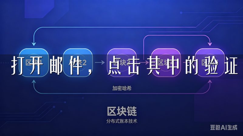 打开邮件，点击其中的验证链接，完成邮箱验证。