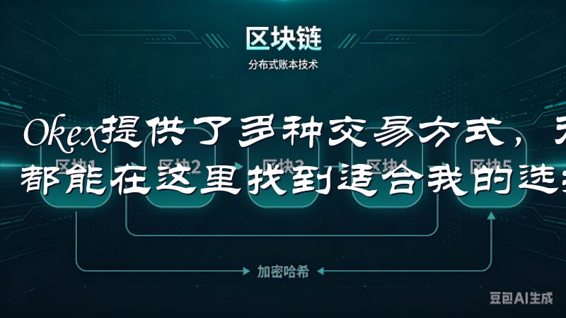 Okex提供了多种交易方式，无论是现货交易还是期货交易，都能在这里找到适合我的选择。