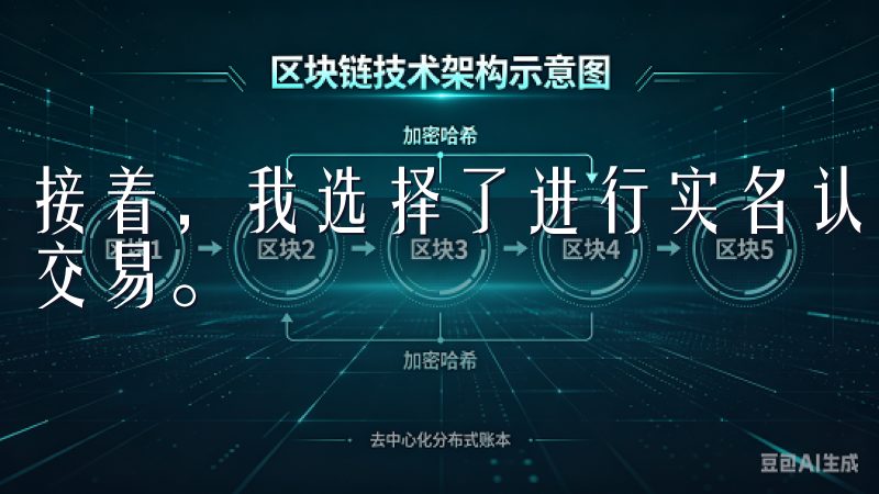 接着，我选择了进行实名认证，因为我计划进行一些较大额度的交易。