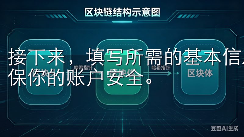 接下来，填写所需的基本信息，包括电子邮件地址和强密码，确保你的账户安全。