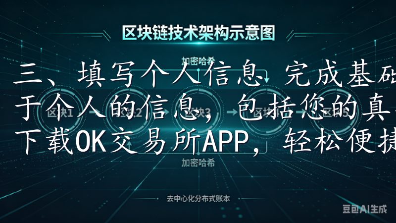 三、填写个人信息 完成基础信息的填写后，您需要填写更多关于个人的信息，包括您的真实姓名、联系方式和居住地址等欢迎下载OK交易所APP，轻松便捷地进行数字资产交易。