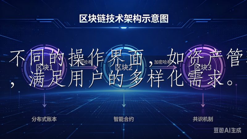 不同的操作界面，如资产管理、市场行情、交易板块等一应俱全，满足用户的多样化需求。