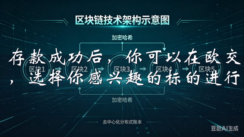 存款成功后，你可以在欧交易所的交易平台上浏览各种投资产品，选择你感兴趣的标的进行交易。