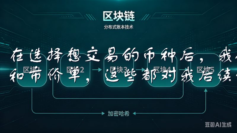 在选择想交易的币种后，我研究了不同的下单方式，比如限价单和市价单，这些都对我后续的交易策略有很大帮助。