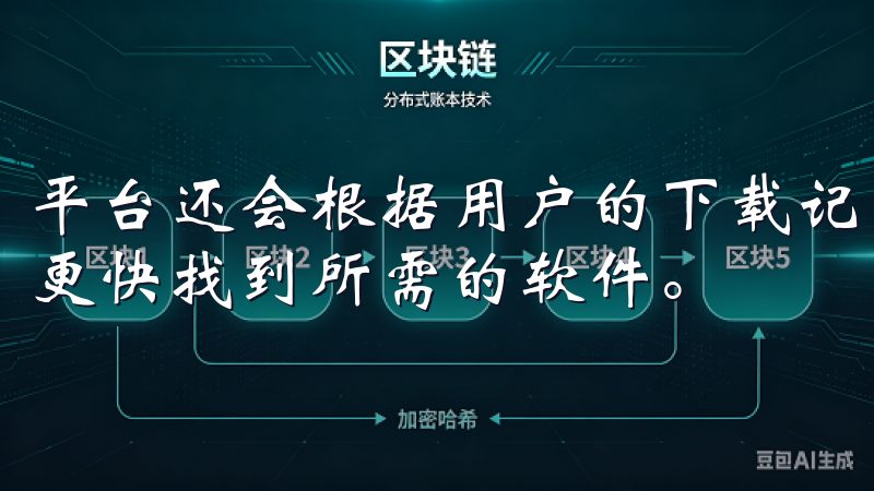 平台还会根据用户的下载记录和偏好，推荐相关应用，帮助用户更快找到所需的软件。