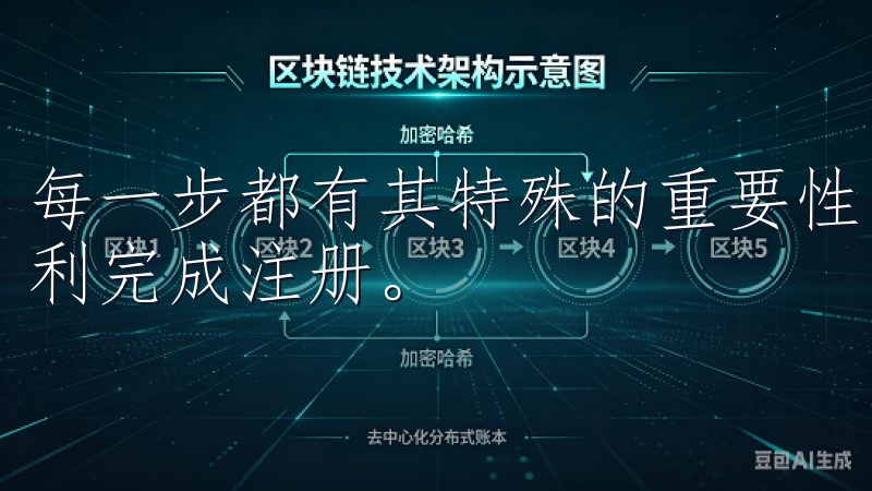 每一步都有其特殊的重要性，确保我们的信息准确无误，可以顺利完成注册。